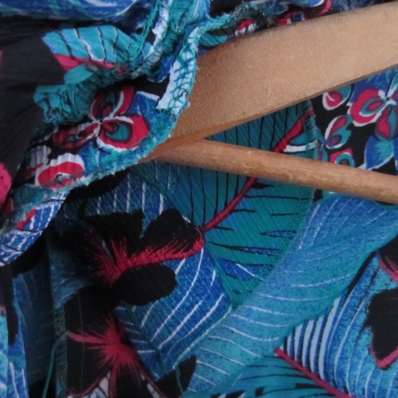 TANJAY XL Vintage Hawaii Blouse - Picture 5 of 6